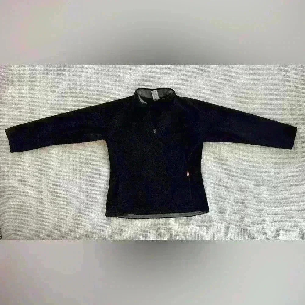 The North Face Women’s Half Zip Black Fleece. Size XL